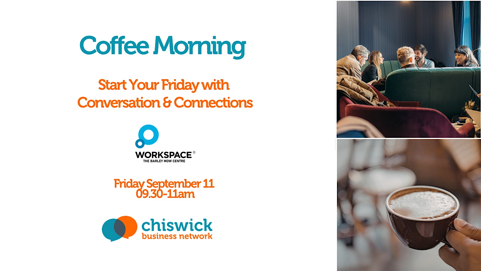 Coffee Morning – Chiswick Business Network Coffee Morning - Chiswick Business Network